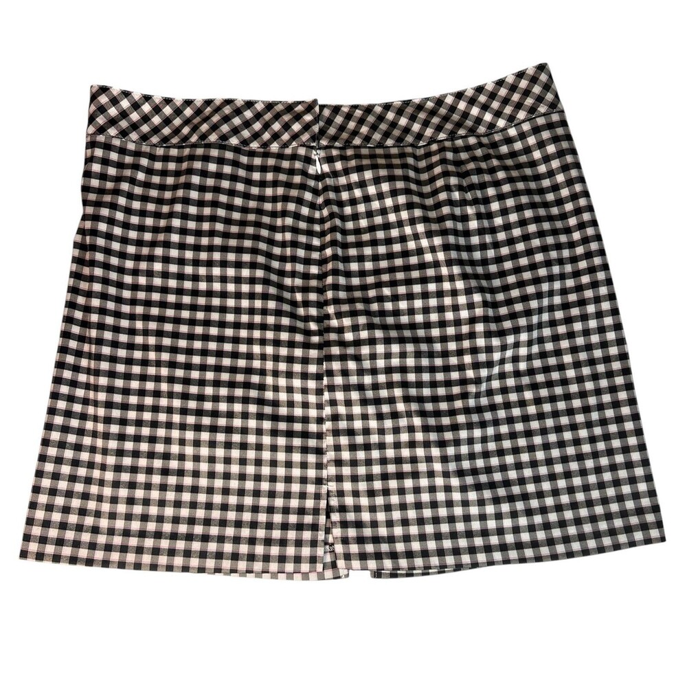 IZOD Golf Black White Checkered Golf Skirt Size 16